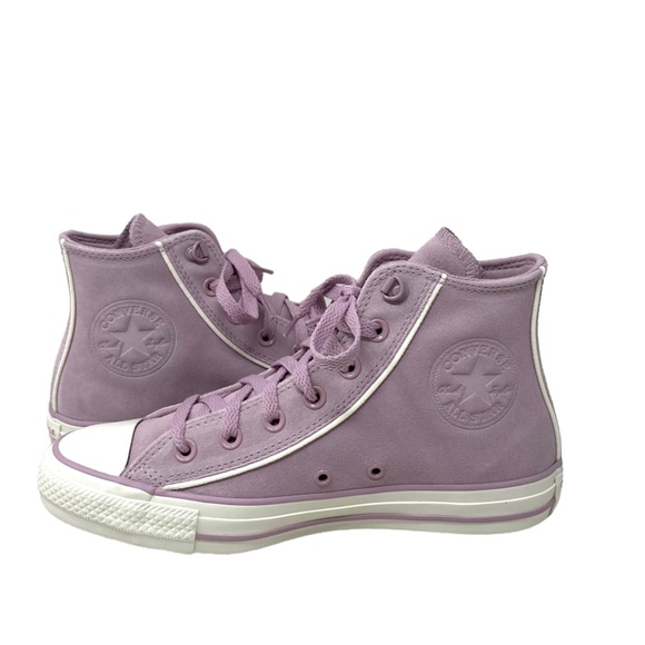 Converse Chuck Taylor High Shoes Suede Pink For Women Casual Sneakers SB A05413C - Picture 3 of 10